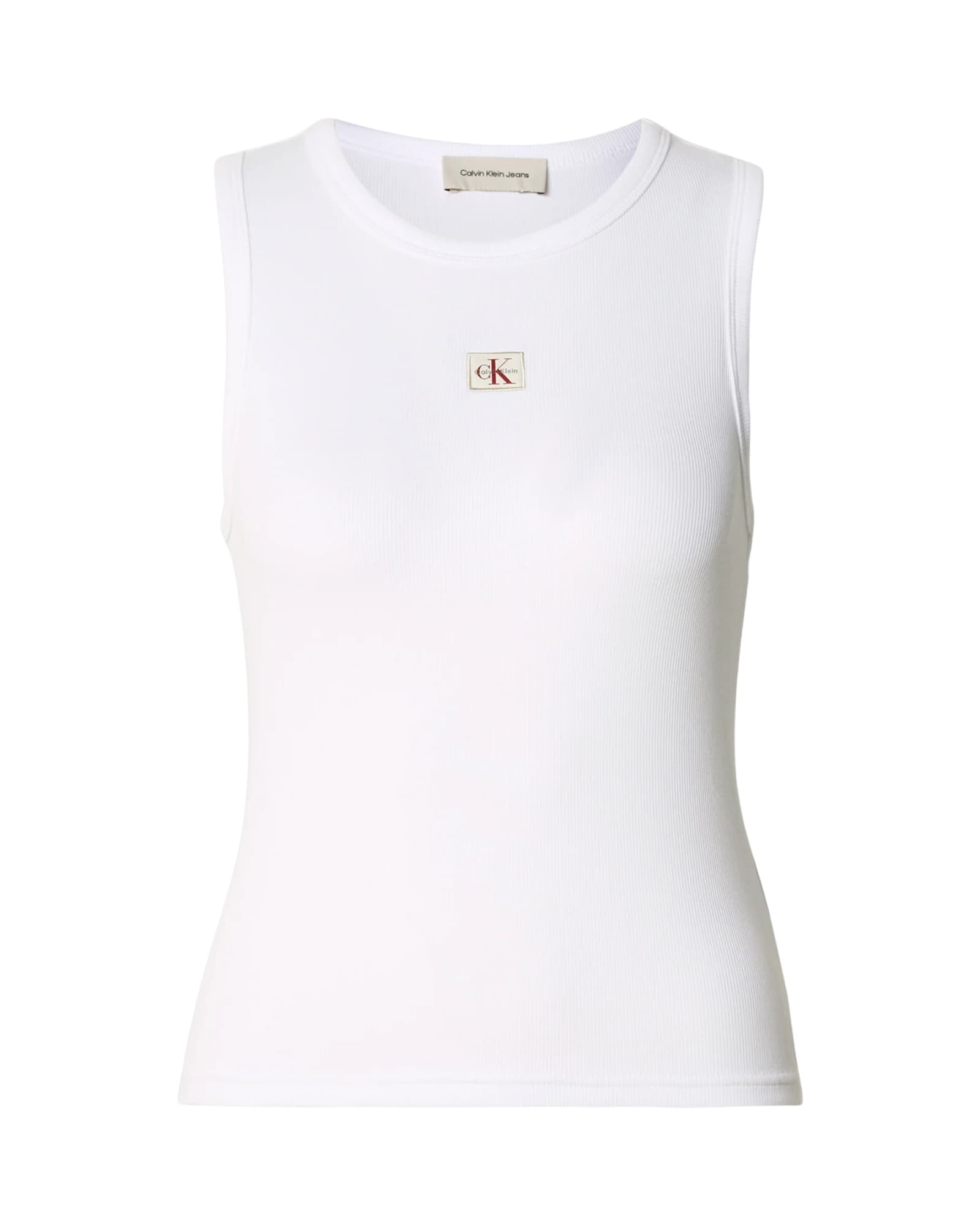 Calvin Klein Woven Label Baby Rib Tank