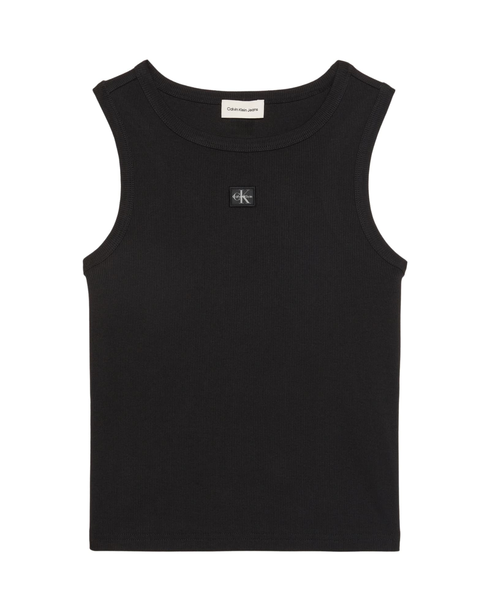 Calvin Klein Woven Label Baby Rib Tank