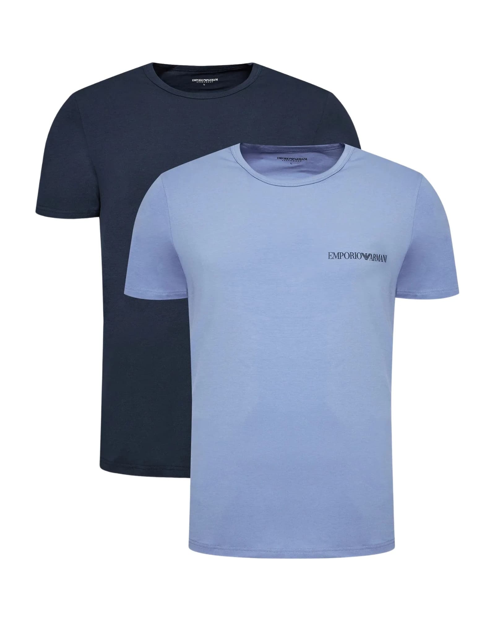 Emporio Armani Core Logo Crew Shirts Men 2-PK
