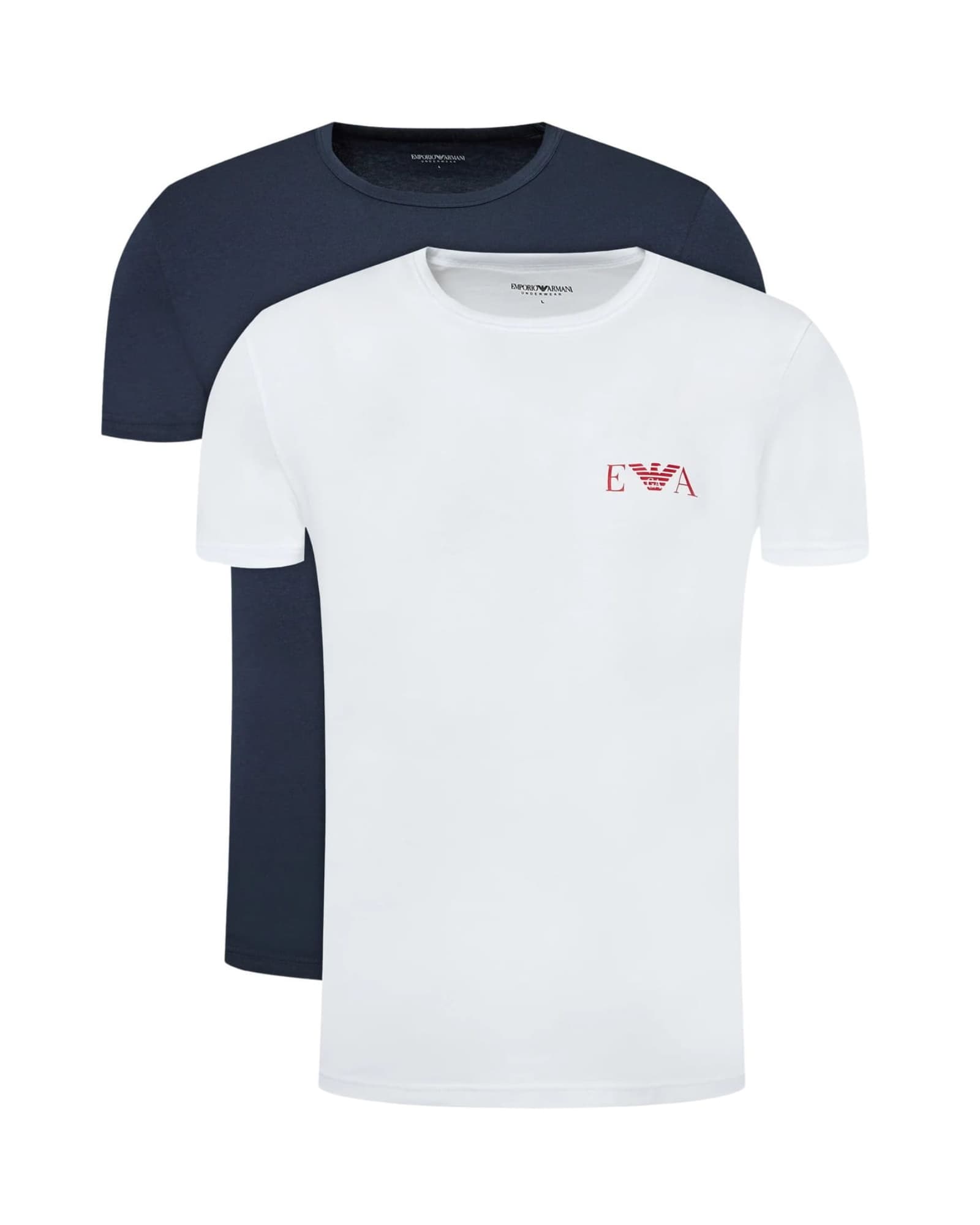 Emporio Armani Core Logo Crew T-Shirts Men 2-PK
