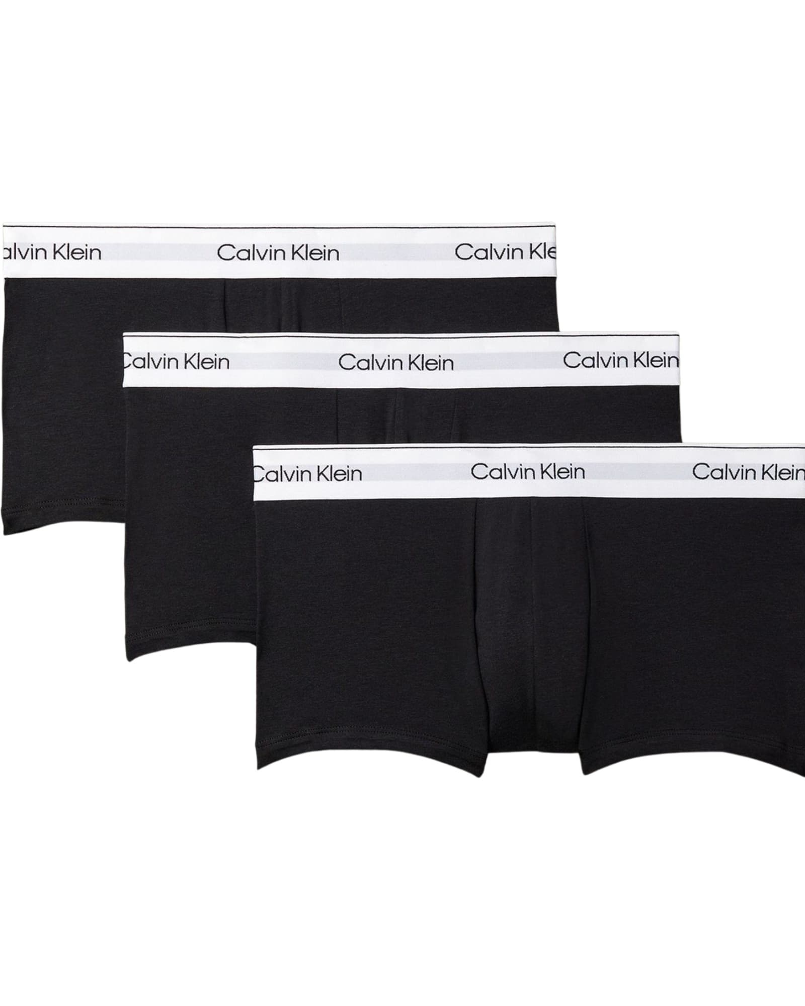 Трусы Calvin Klein с низкой посадкой, комплект из 3 штук.