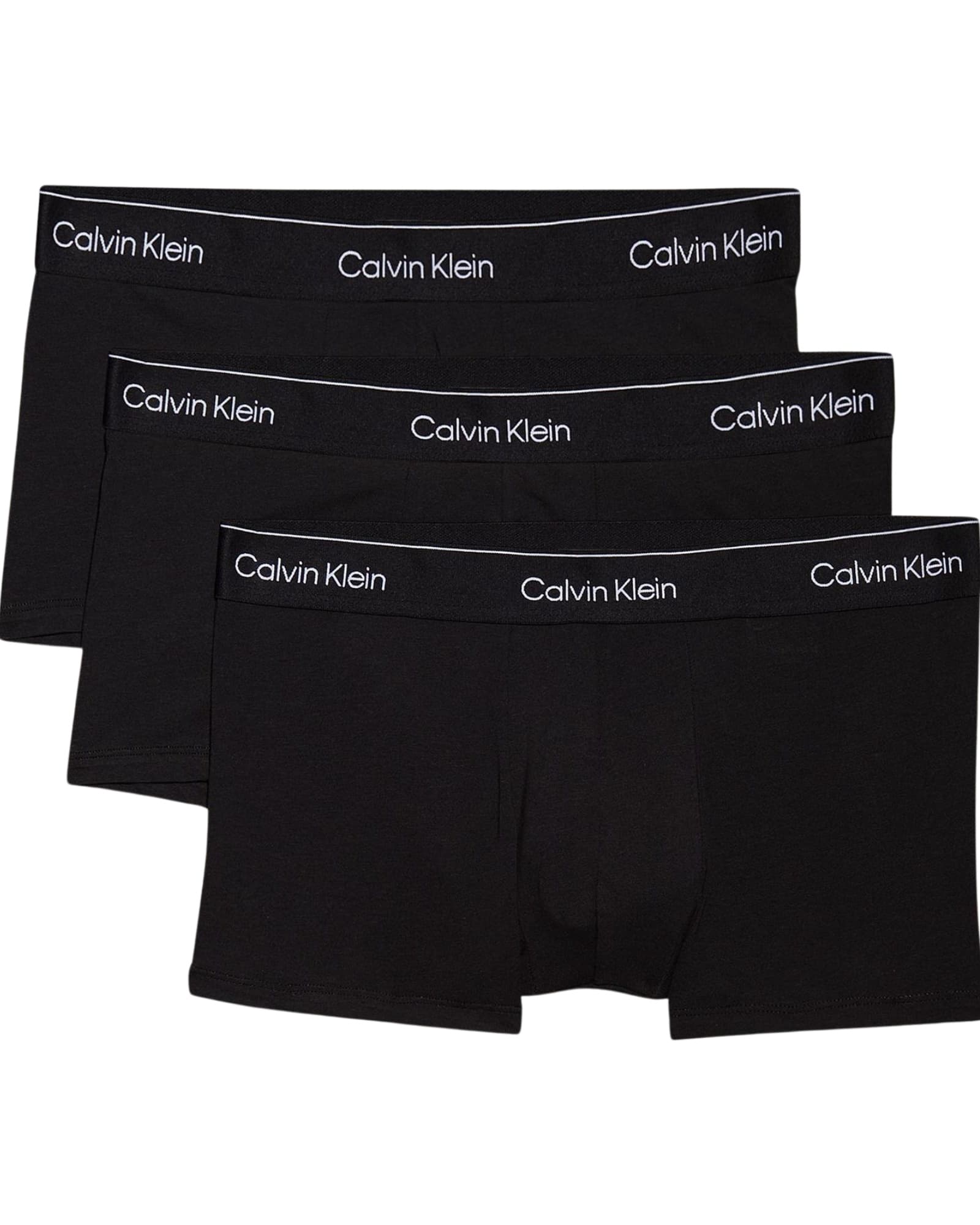 Трусы Calvin Klein с низкой посадкой, комплект из 3 штук.