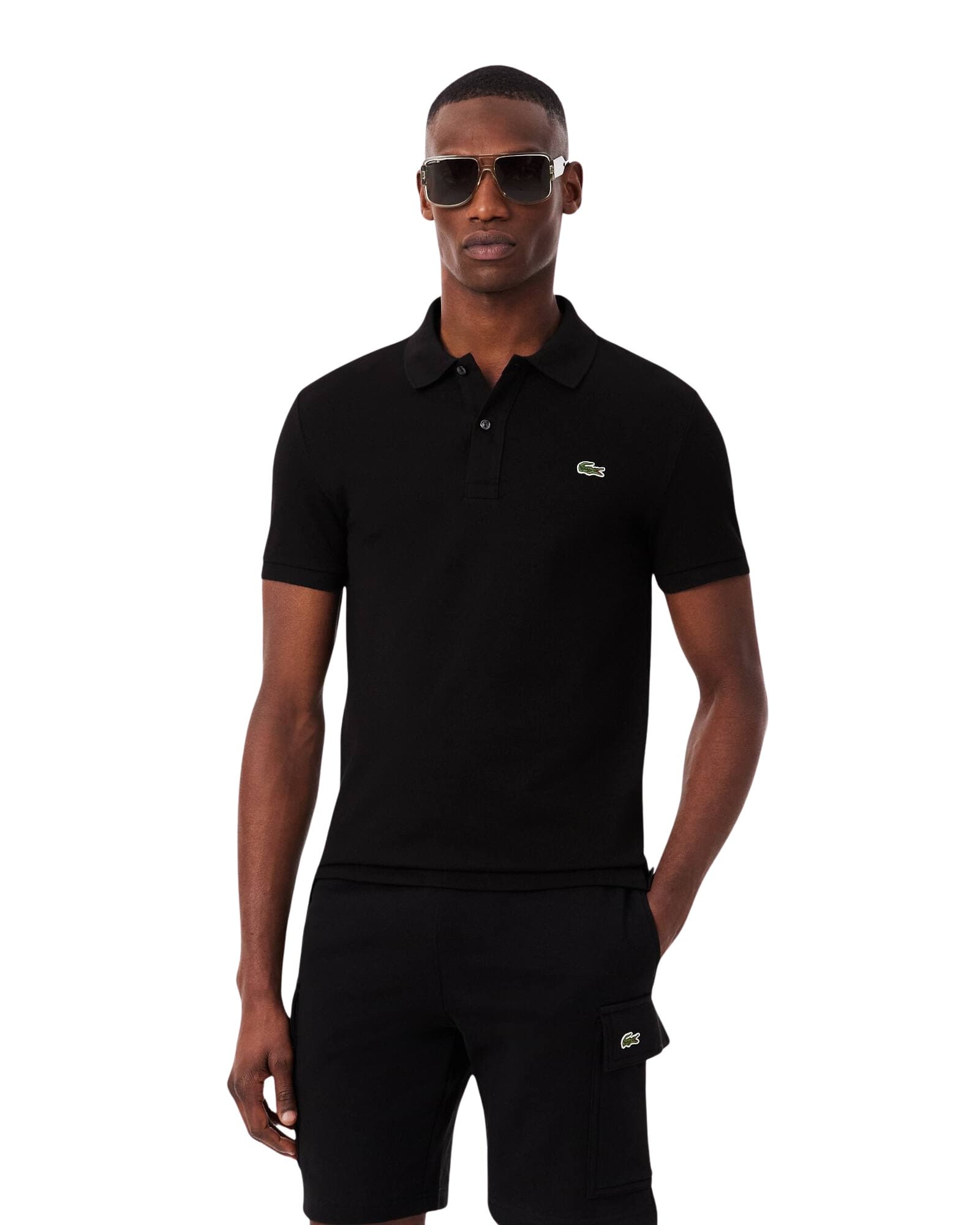 Polo en coton coupe régulière
