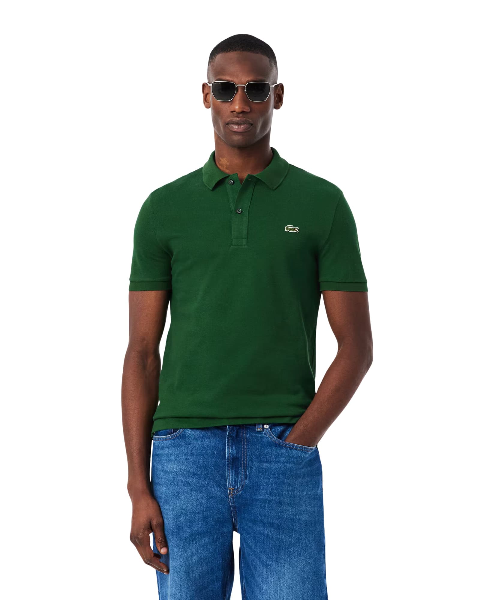 Bluzë polo Lacoste me prerje të rregullt pambuku