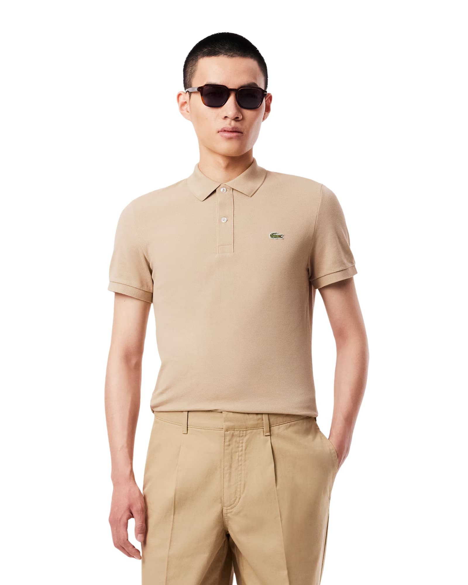 Lacoste Original L12.12 Slim Fit Petit Pique Cotton Polo Shirt
