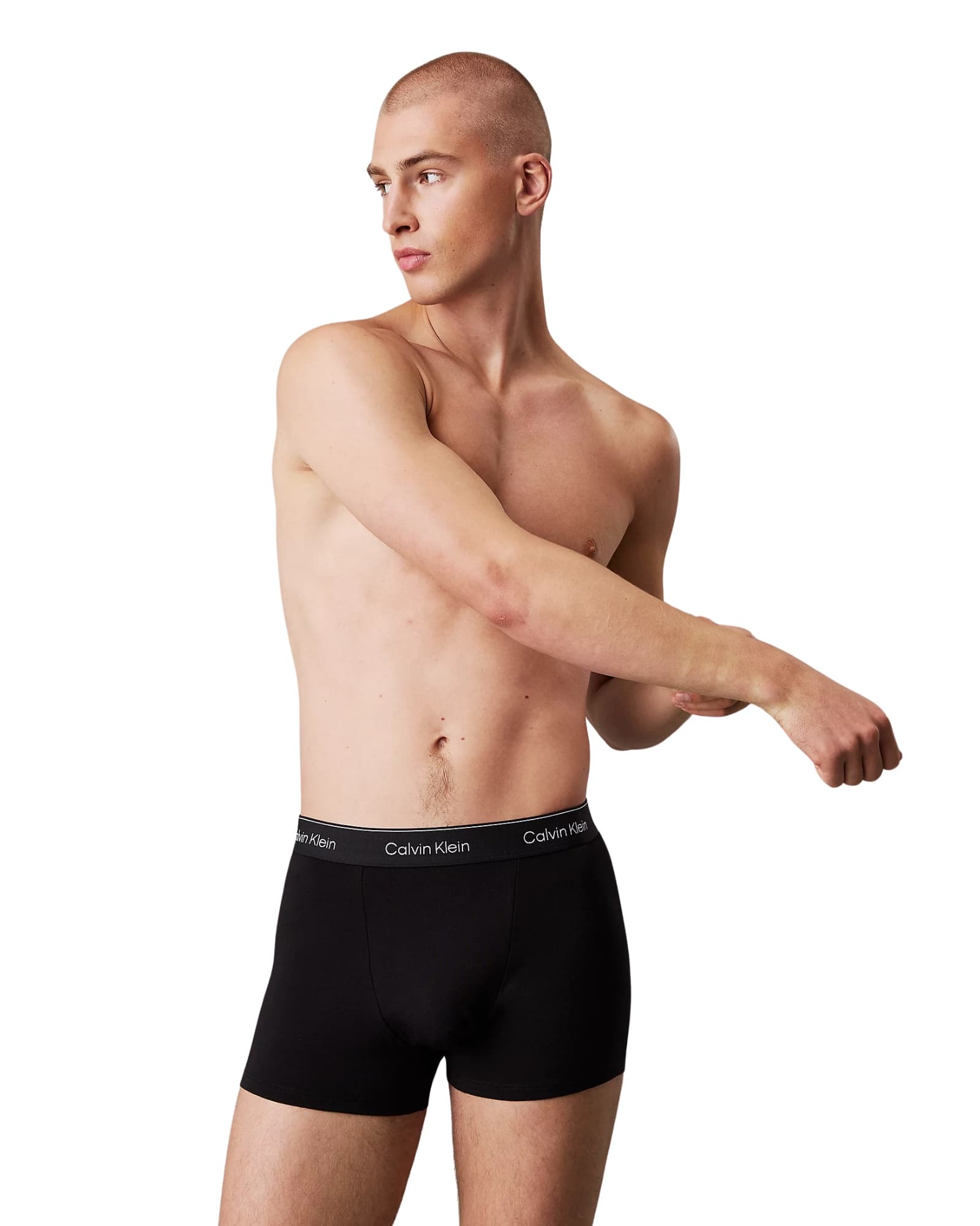 Трусы Calvin Klein Relaxed Fit, комплект из 3 штук.