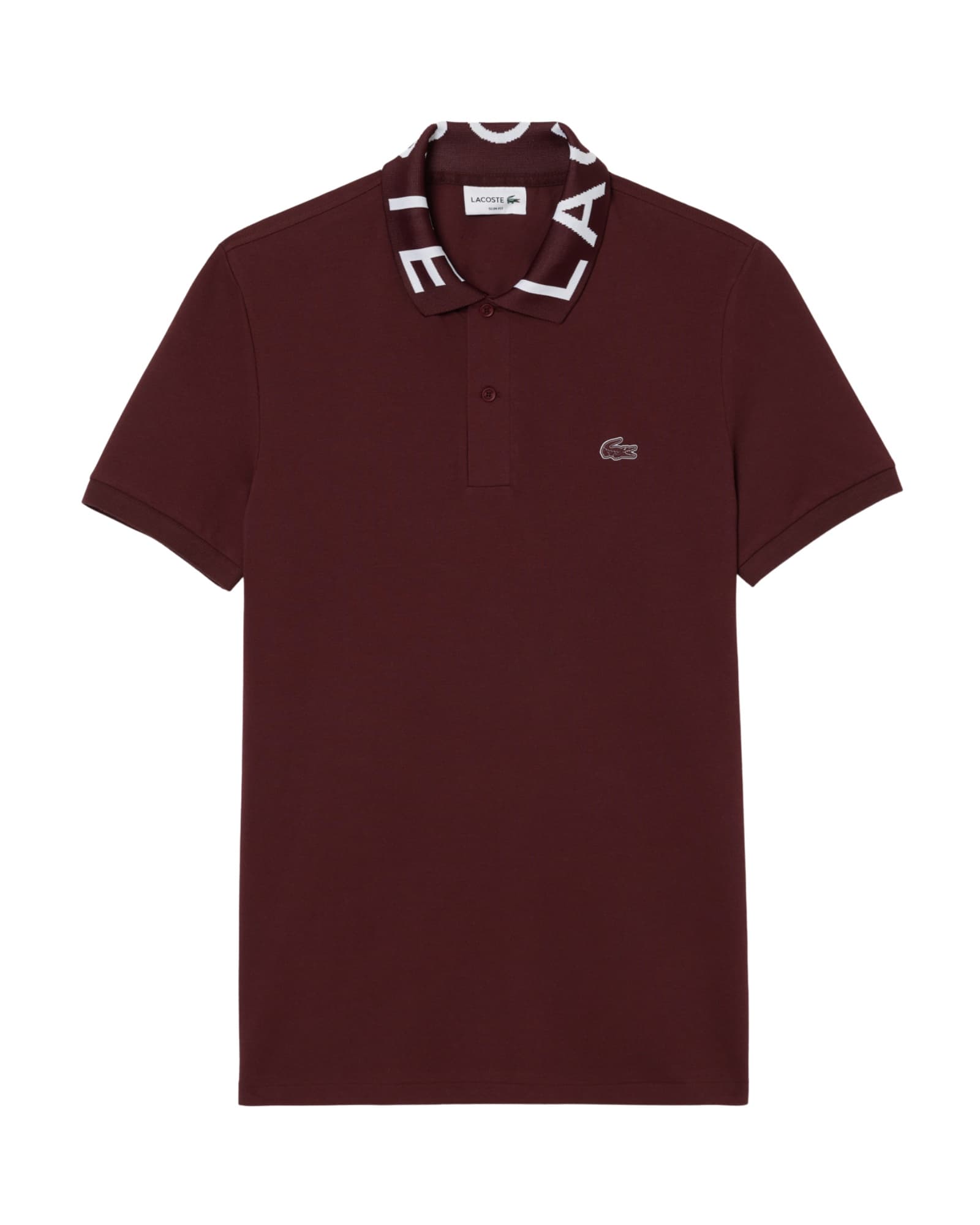 Lacoste Jaquard Collar Polo