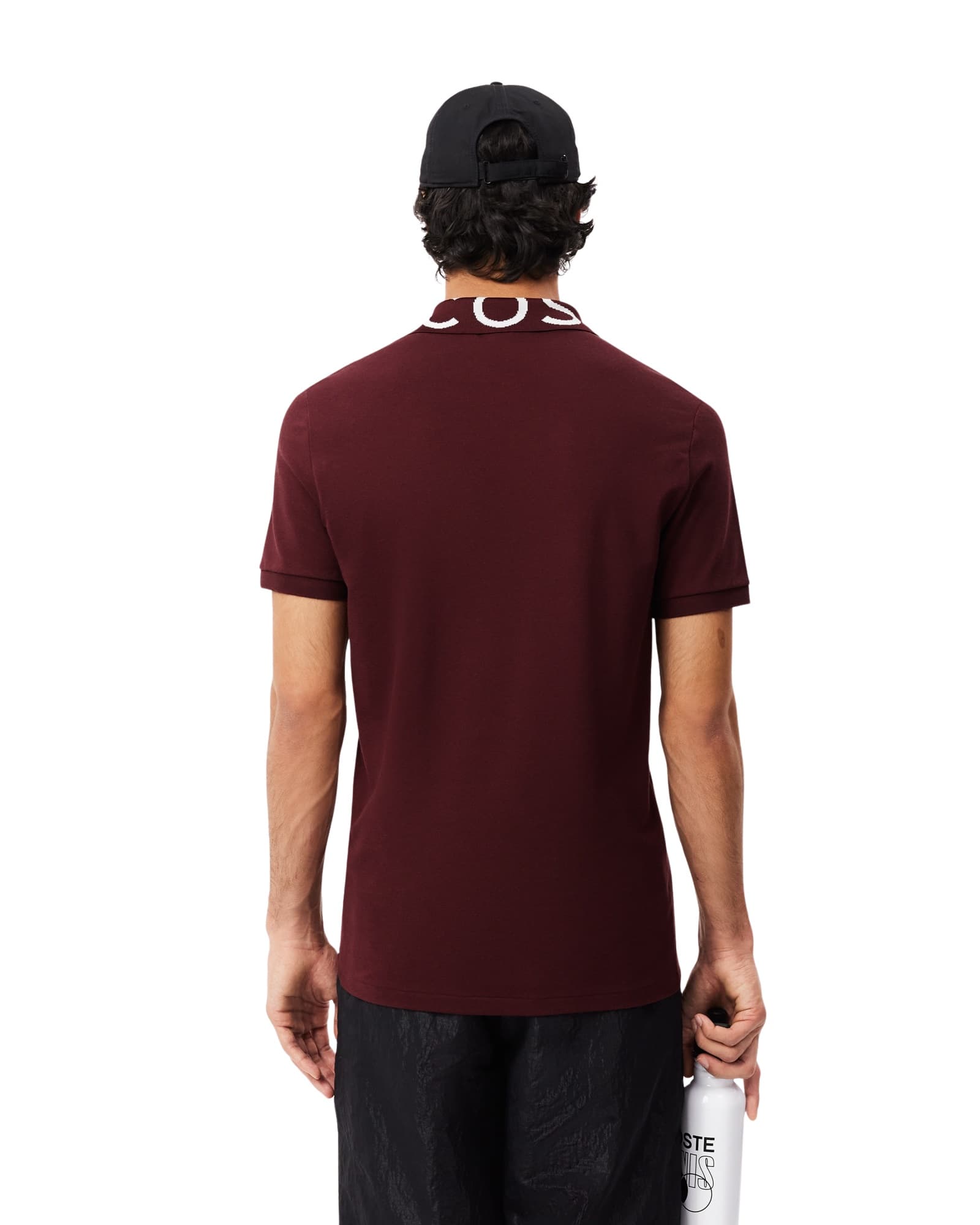 Lacoste Jaquard Collar Polo