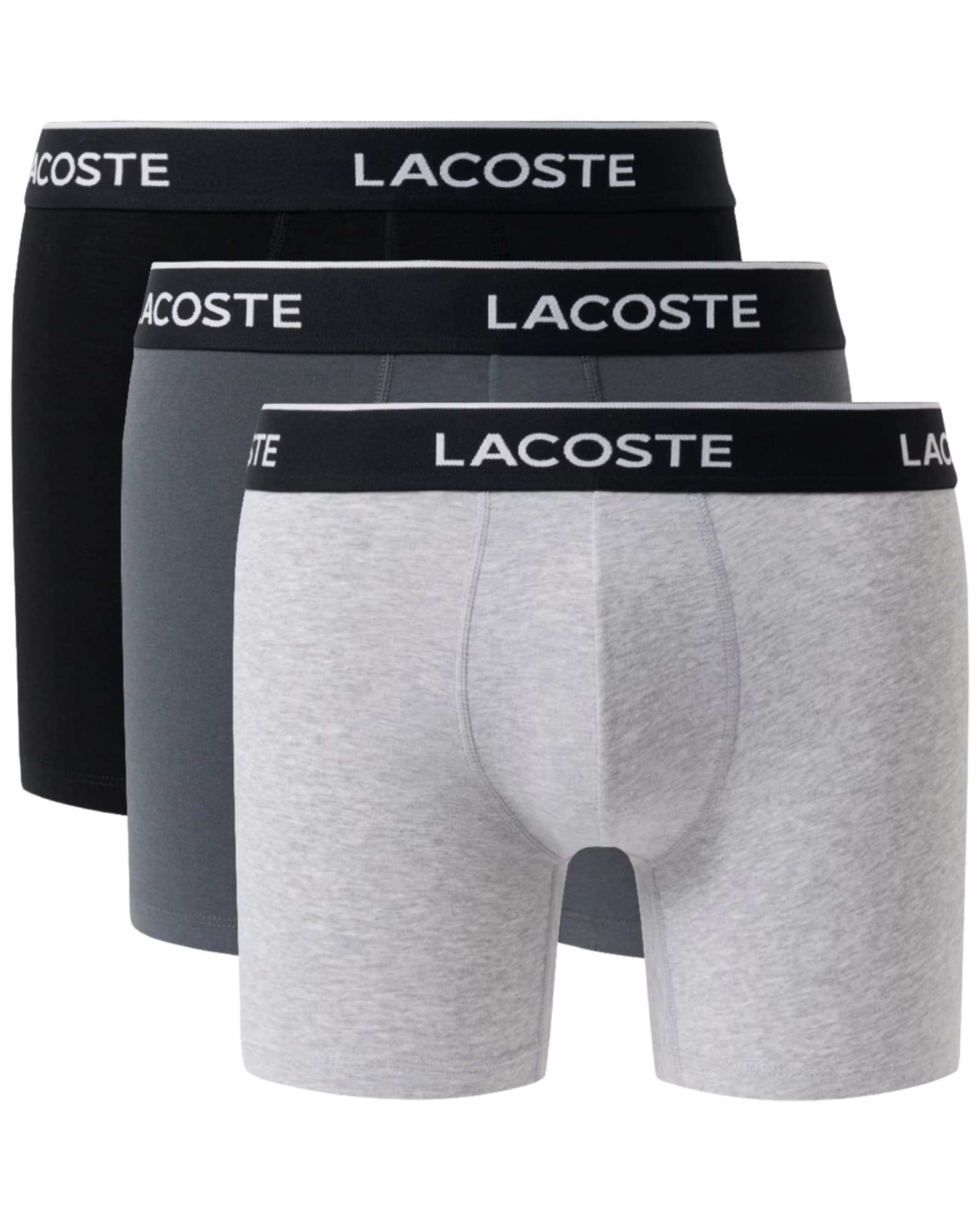 Lacoste 3-Pack Stretch Cotton Boxer
