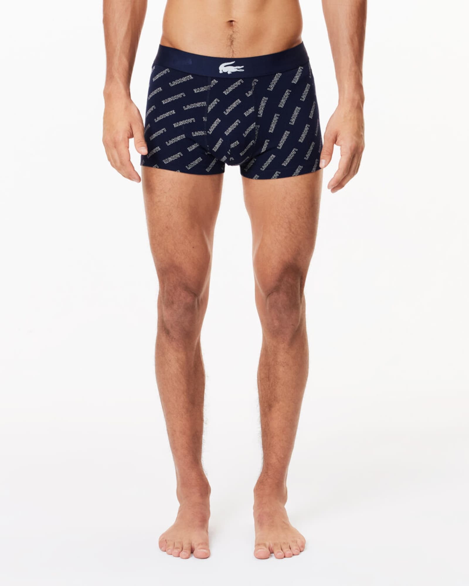 Lacoste Men's Cotton Jersey Boxer Briefs 3-Pack