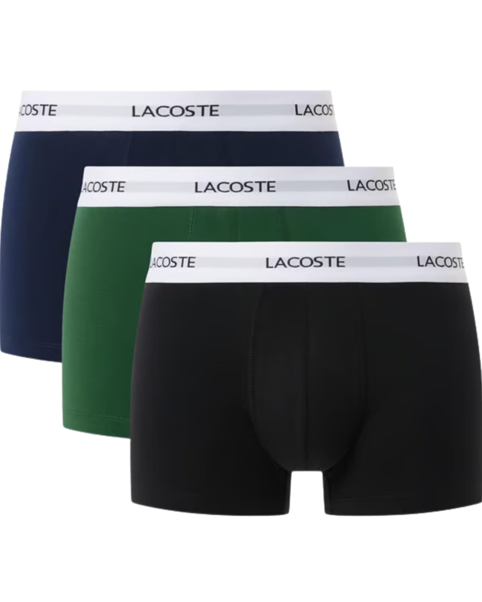 Lacoste Stretch Cotton Trunks 3-Pack
