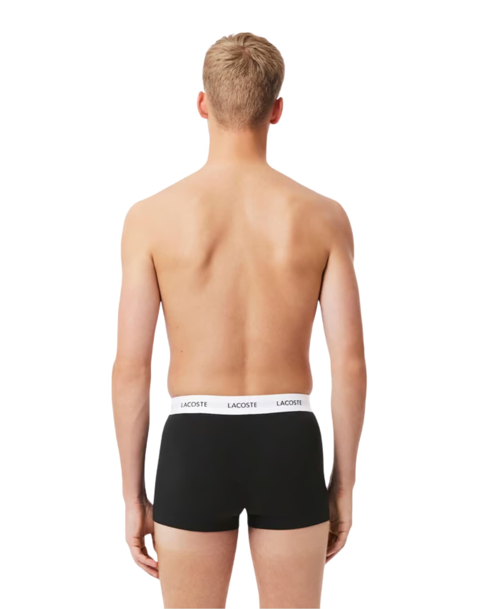 Lacoste Stretch Cotton Trunks 3-Pack