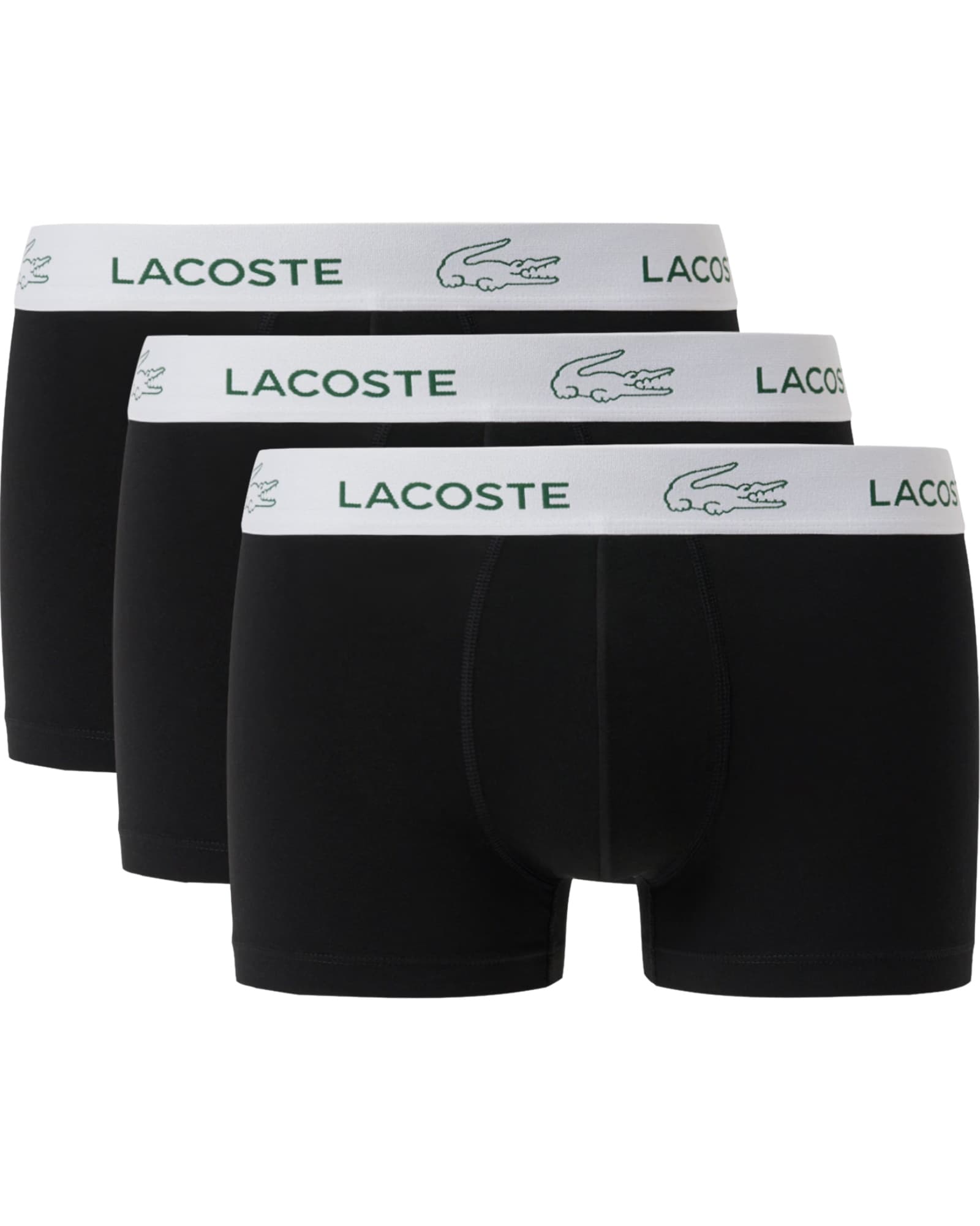 Lacoste Stretch Cotton Trunks 3-Pack