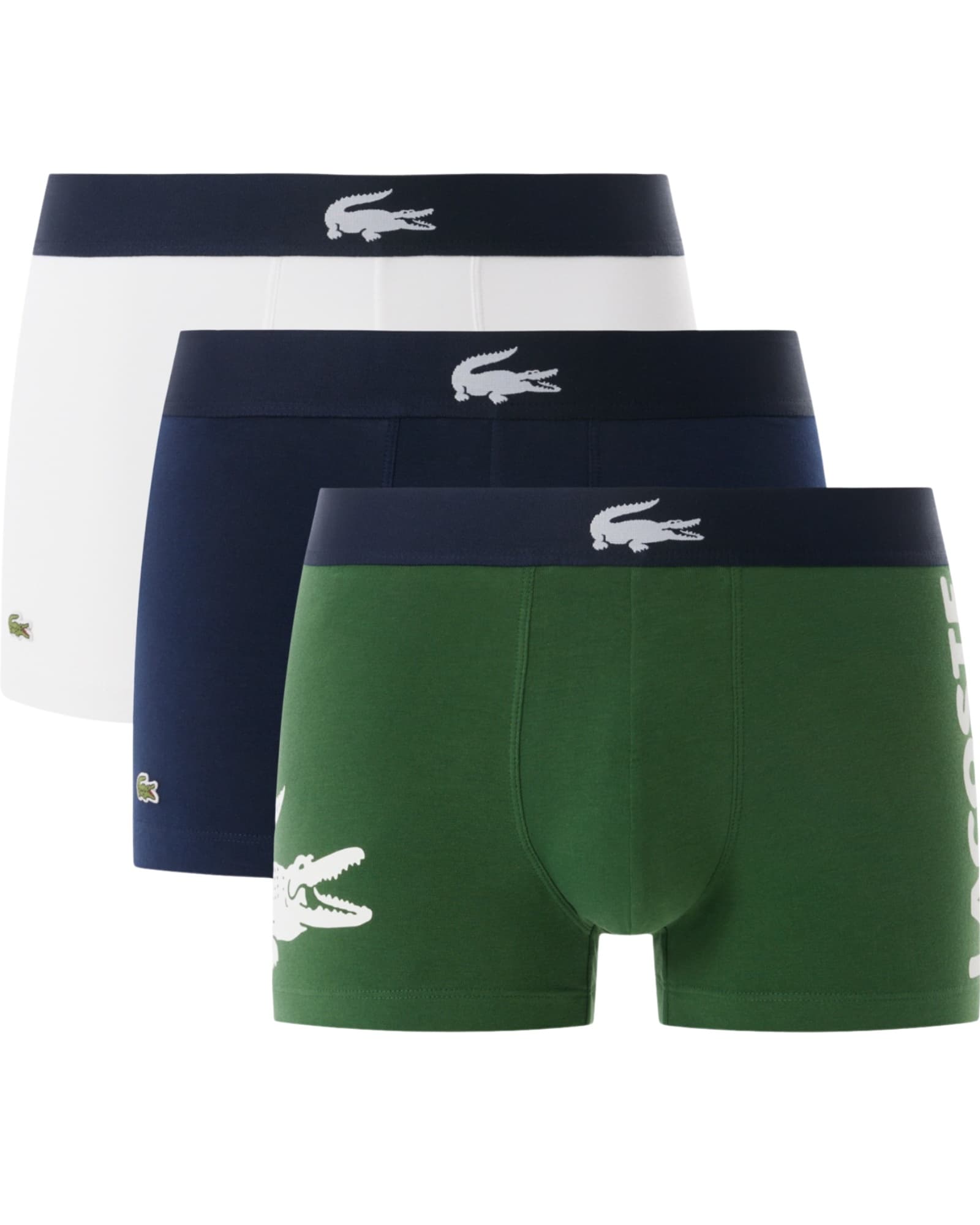 Lacoste Short Boxer Shorts in Stretch Sotton 3-Pack