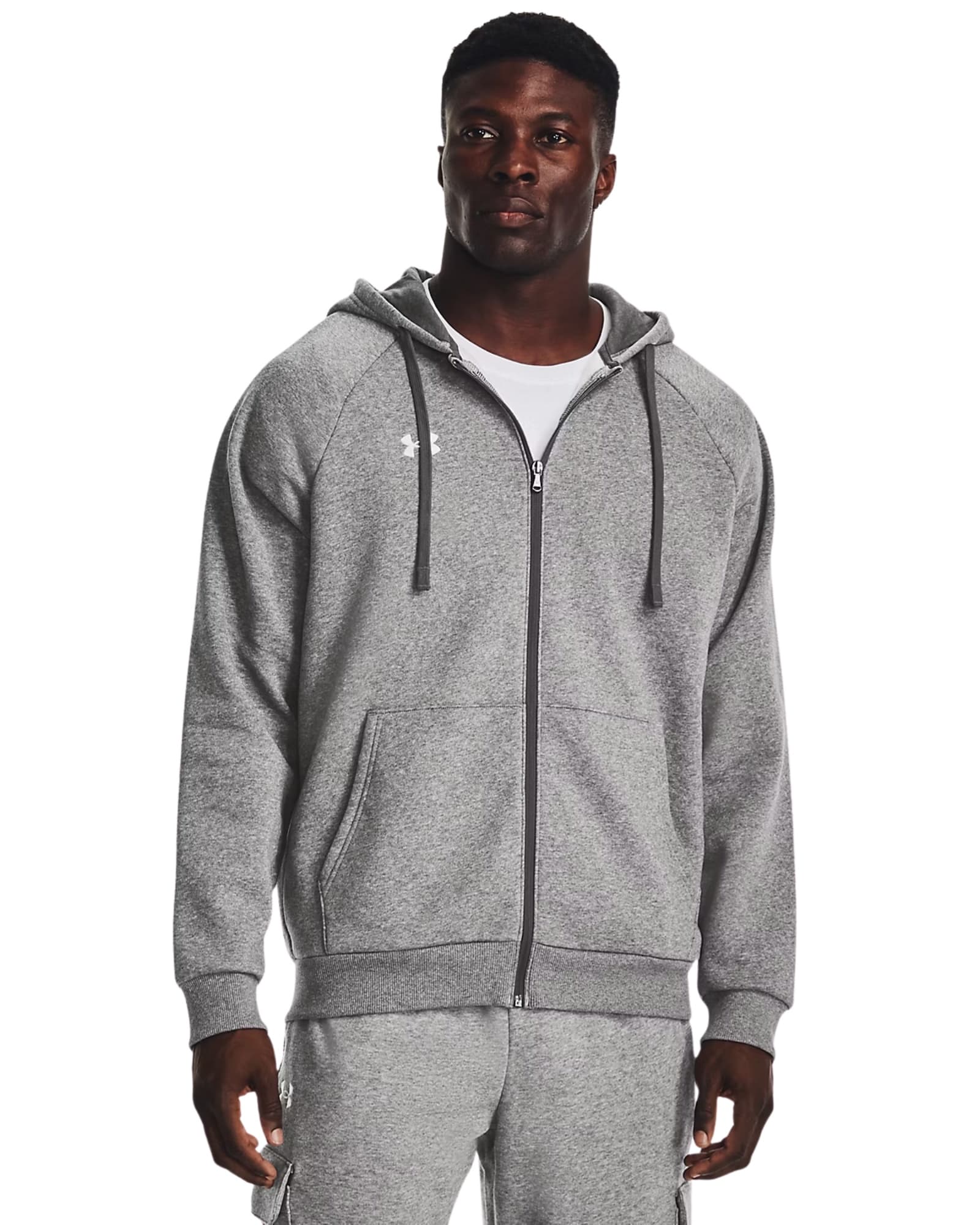 Under Armour majica s kapuljačom s punim patentnim zatvaračem