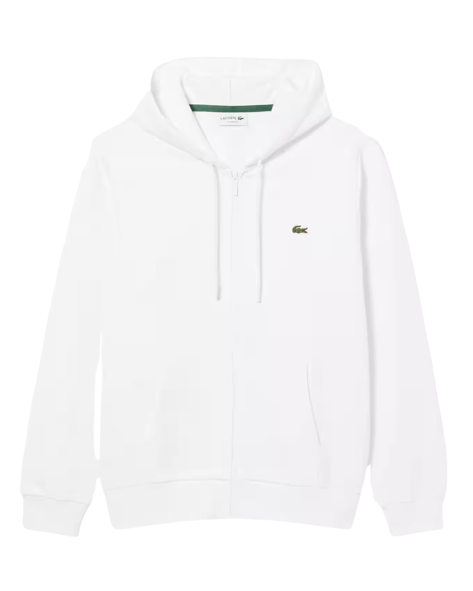 Lacoste Classic Fit Zipped Fleece Hoodie