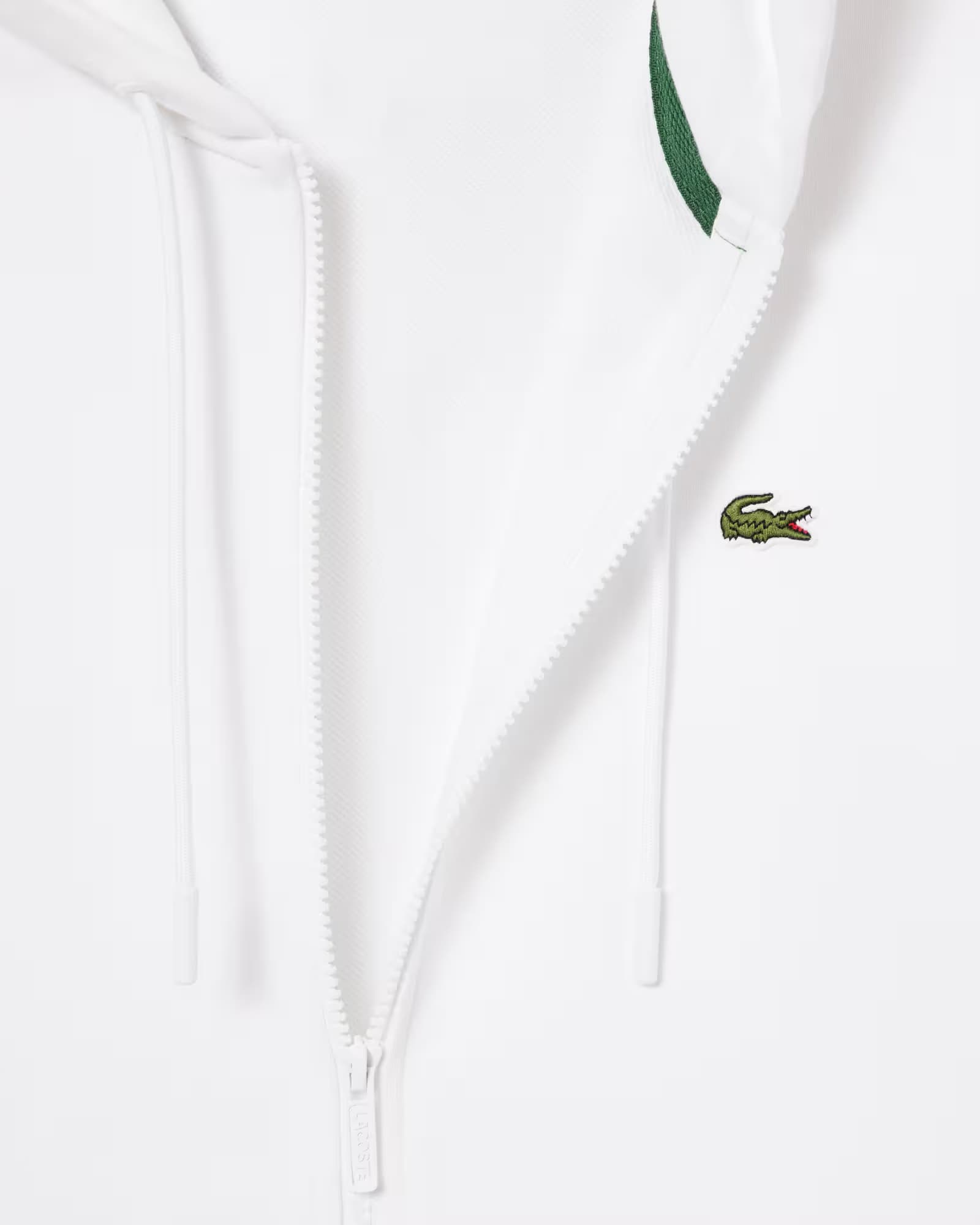 Lacoste Classic Fit Zipped Fleece Hoodie