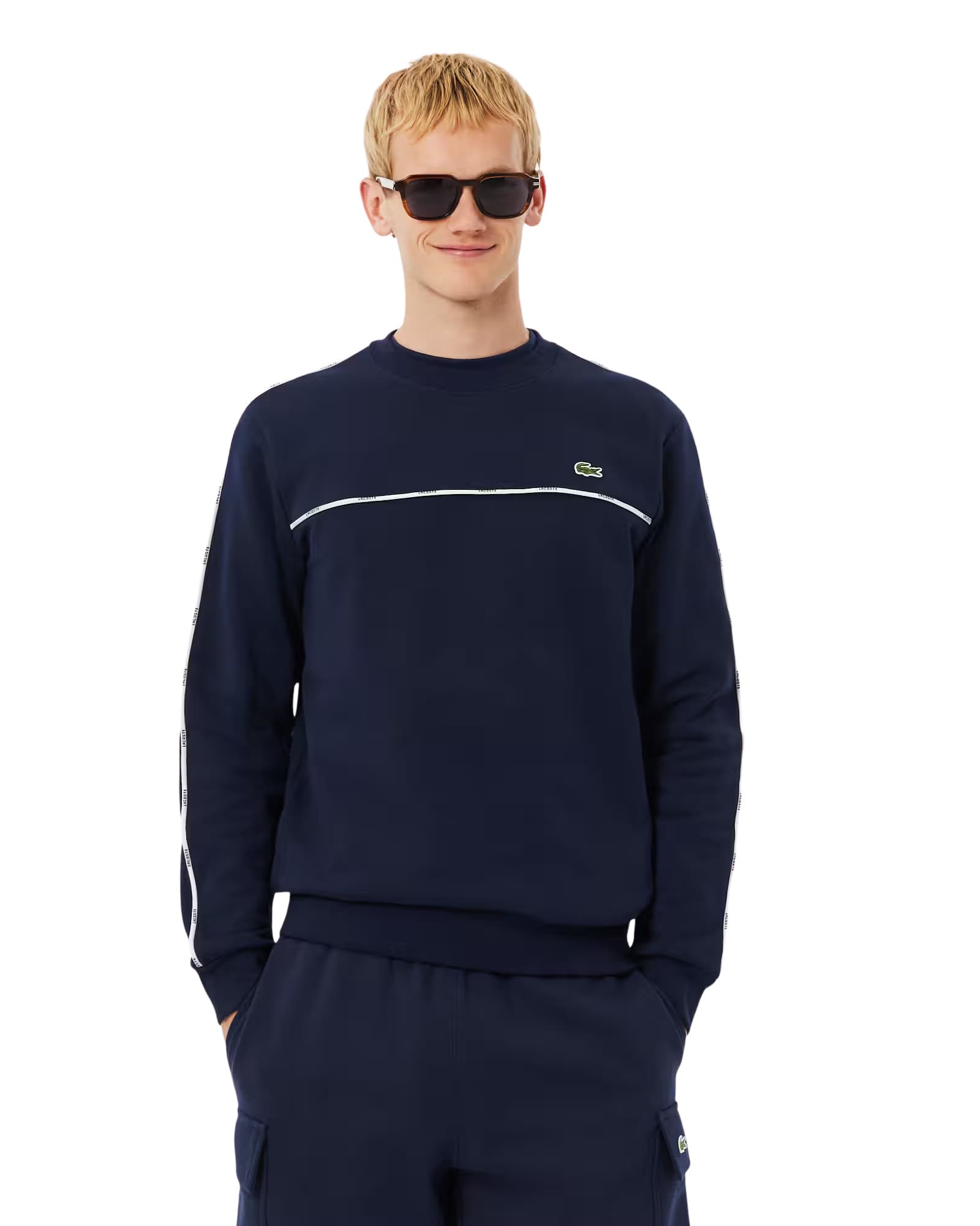 Lacoste Classic Fit Trim pulóver