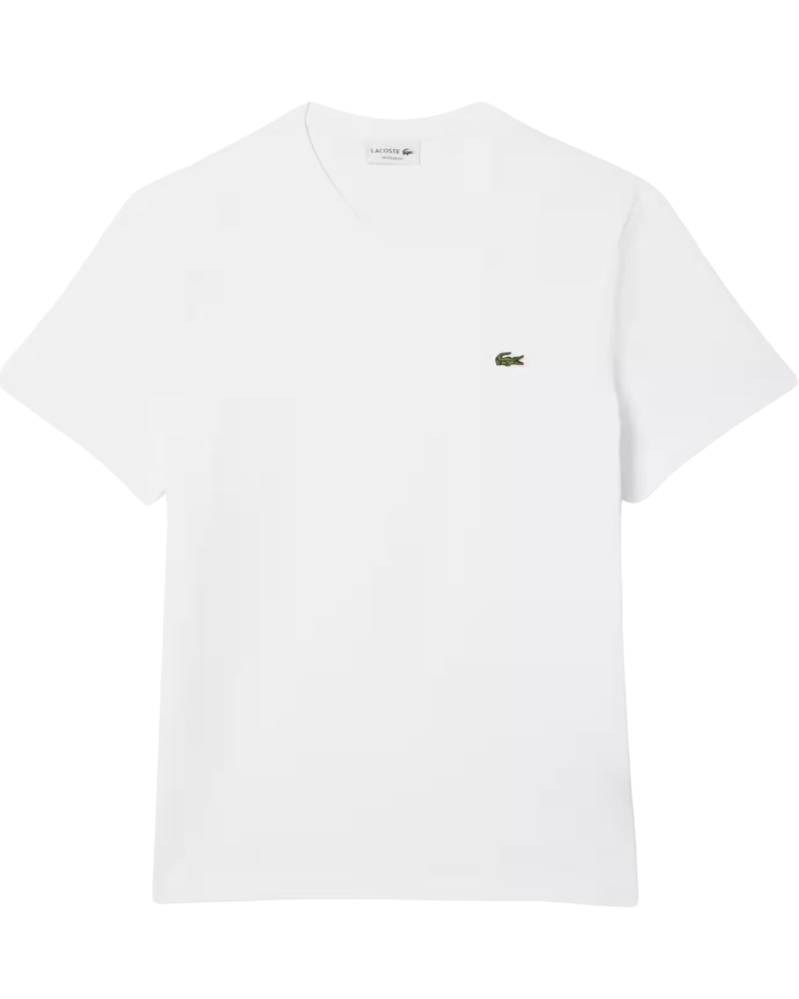 Lacoste V Neck Cotton T-Shirt