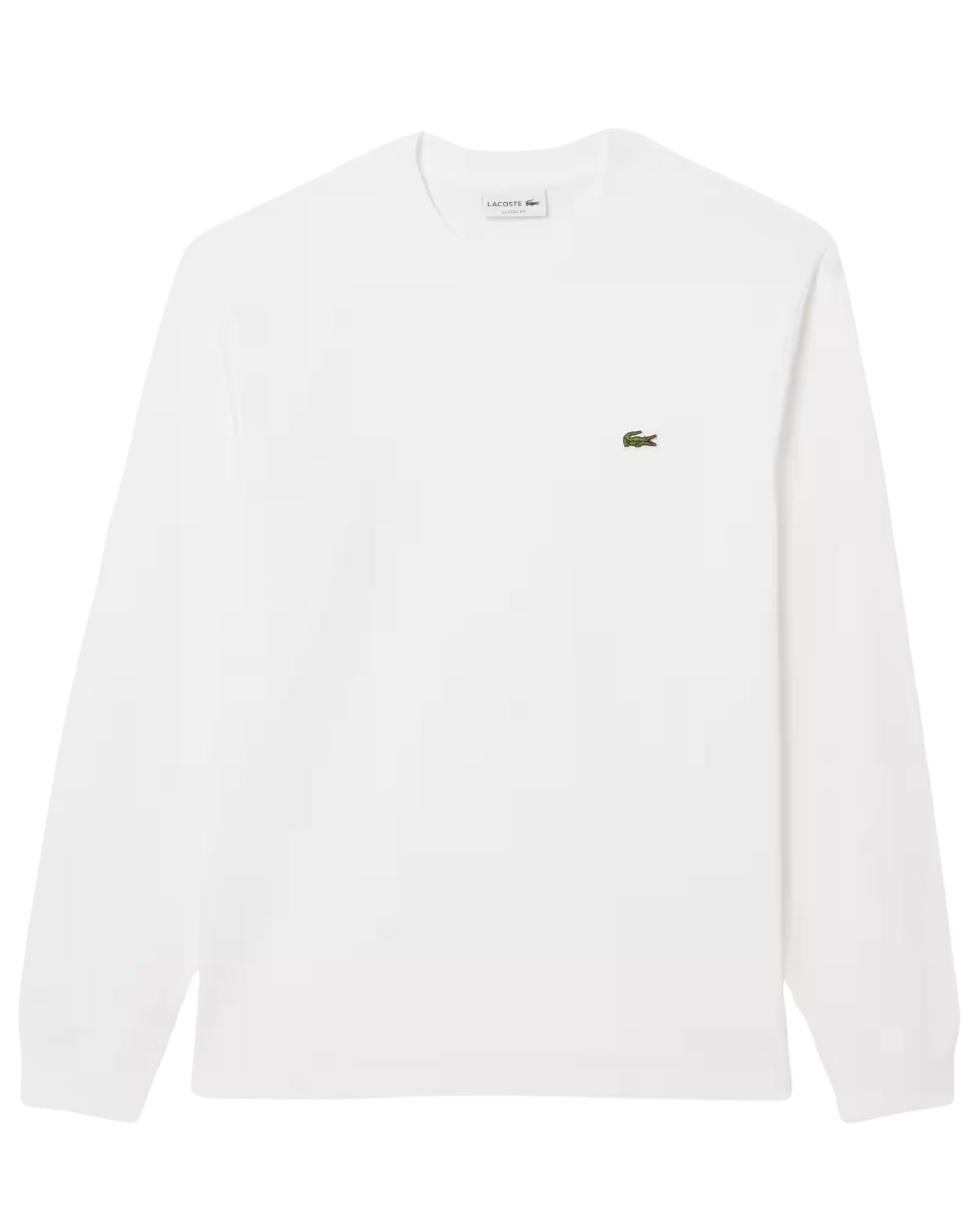 Lacoste Long Sleeved Cotton T-Shirt