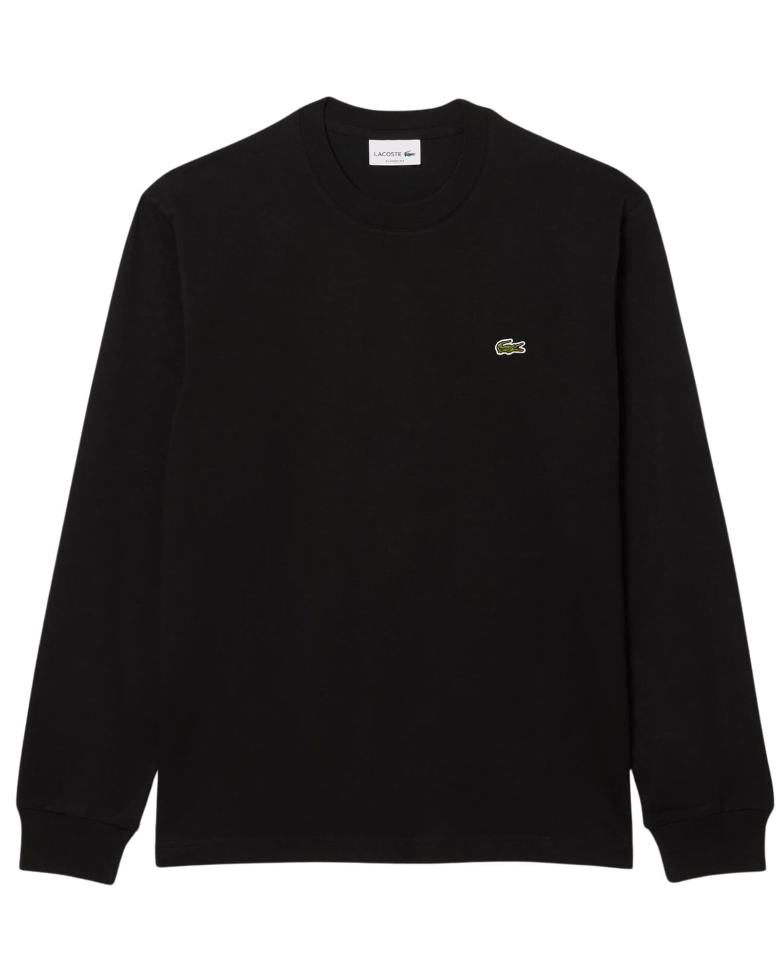 Lacoste Long Sleeved Cotton T-Shirt thumbnail 3