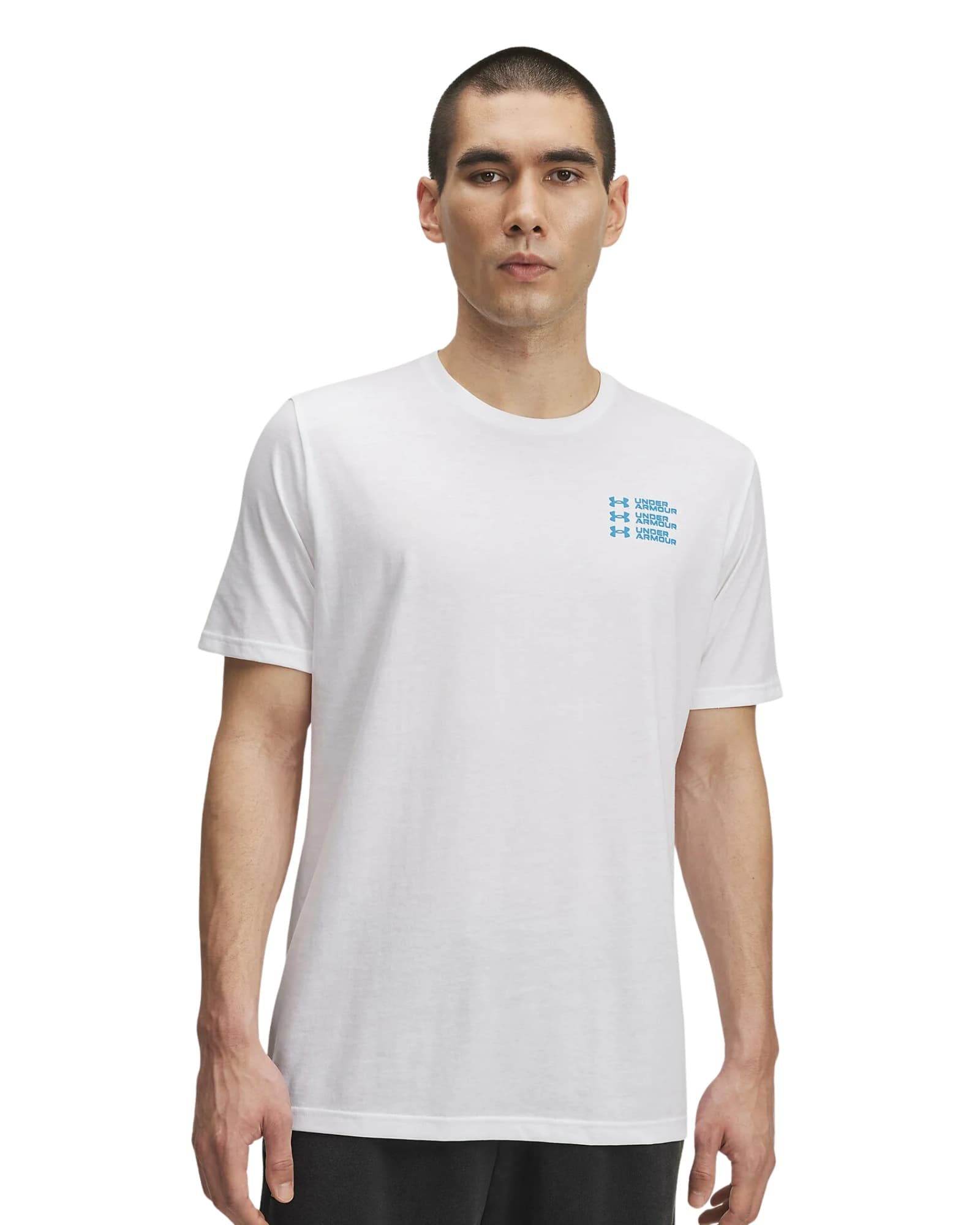 Under Armour Triple Stack Left Chest Logo T-shirt