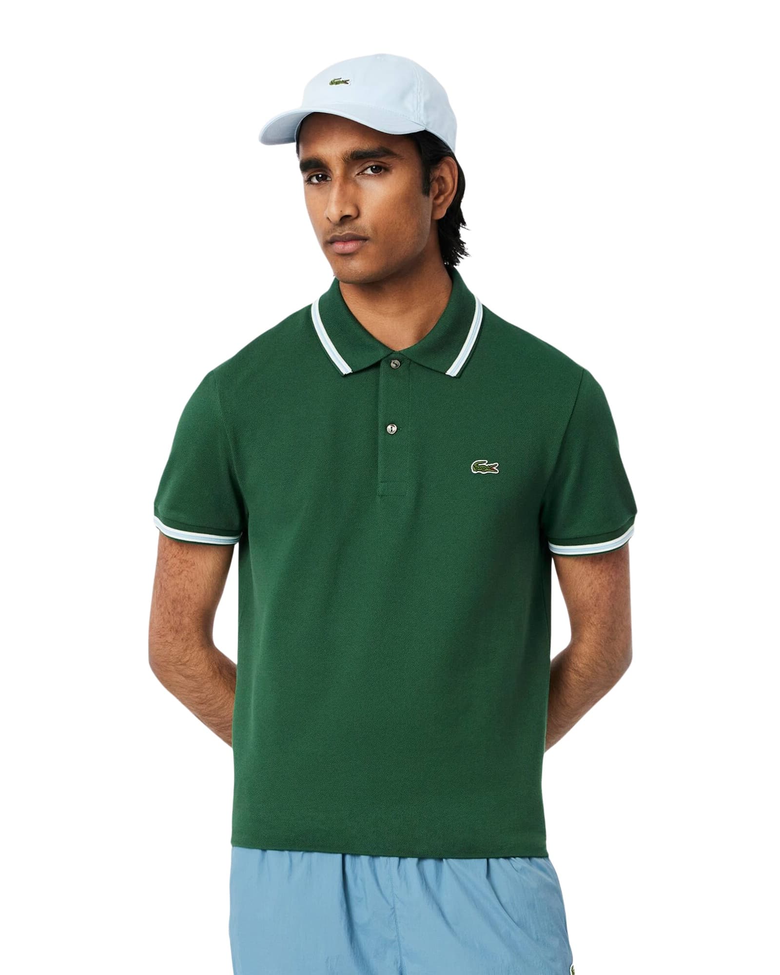 Lacoste Regular Fit L.12.12 Collar Pique Polo Shirt