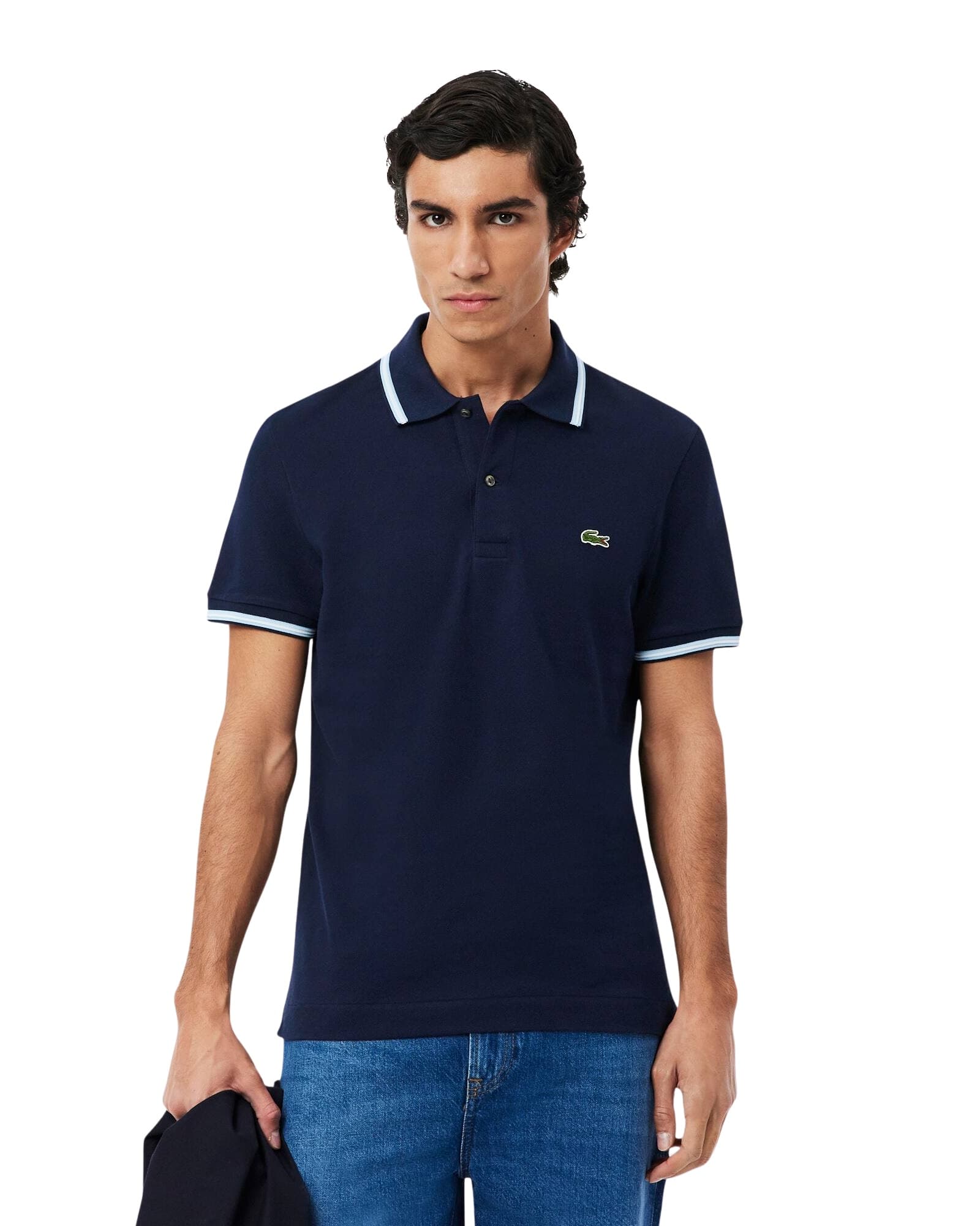 Lacoste Regular Fit L.12.12 Collar Pique Polo Shirt