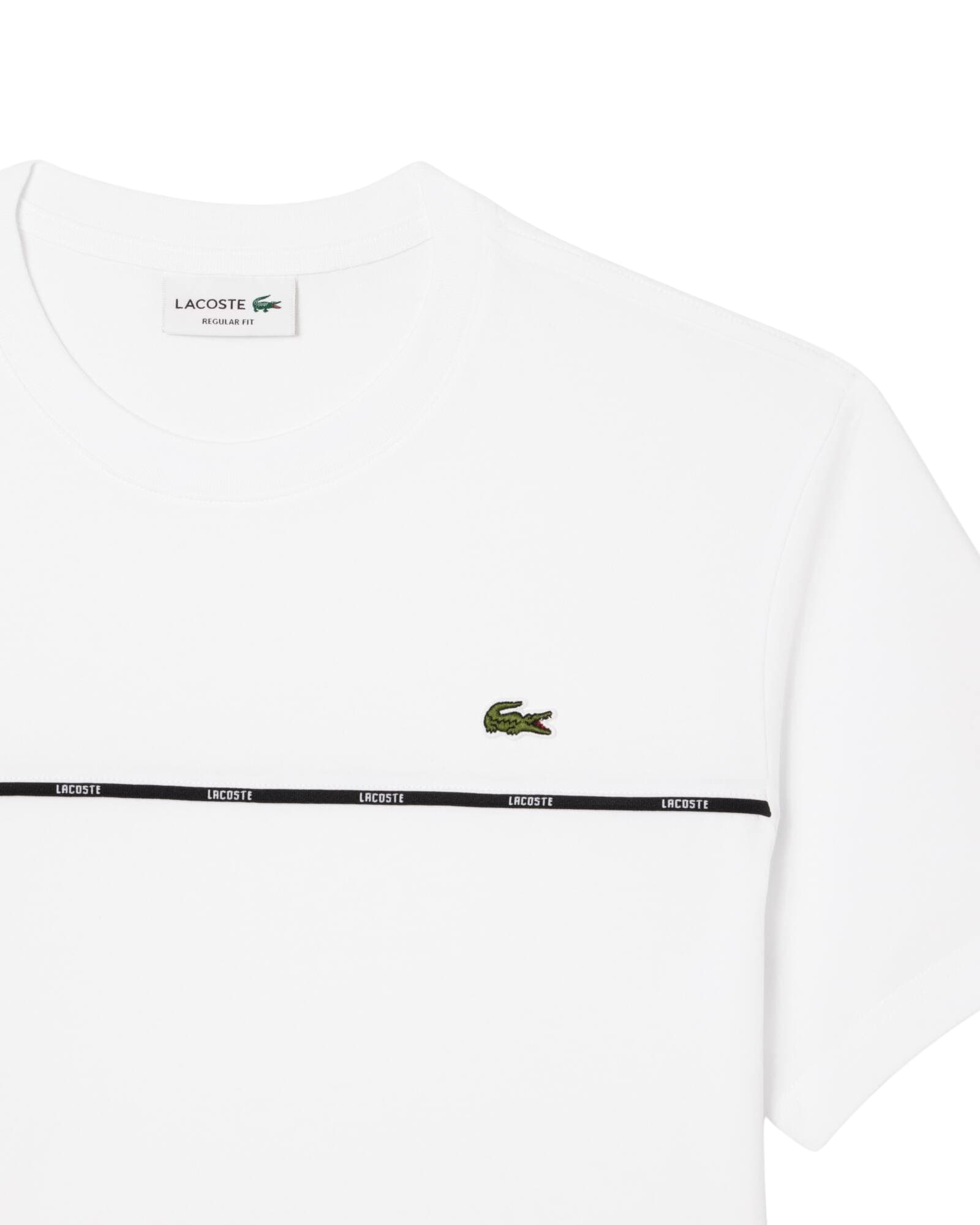 Lacoste Regular Fit Trim Jersey T-Shirt thumbnail 2