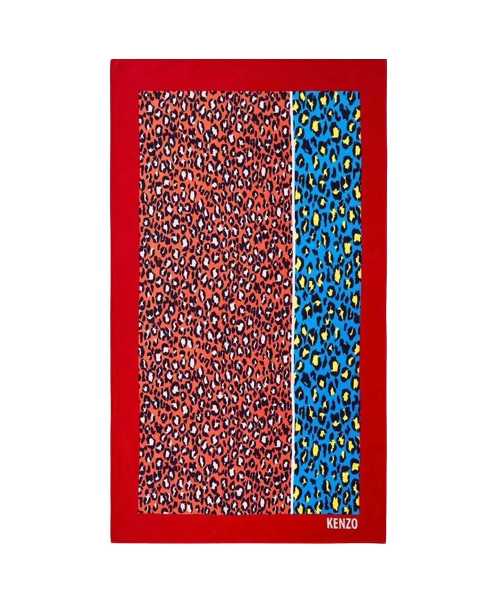 Kenzo Animal Print Beach Towel